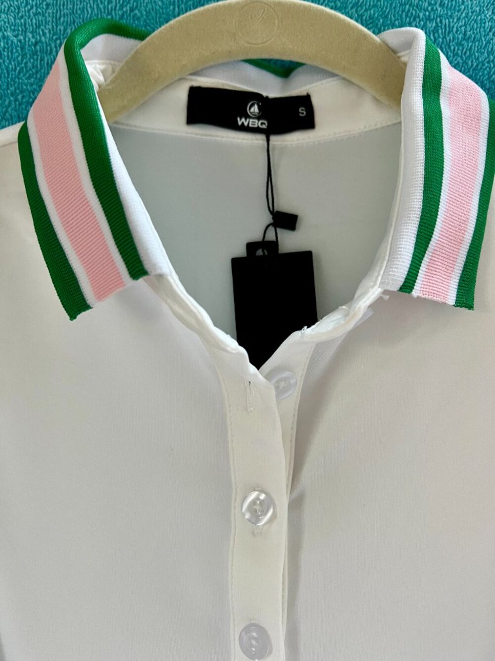 WBQ White Tennis Dress w/ Shorts | Pleated - Picture 5 of 9